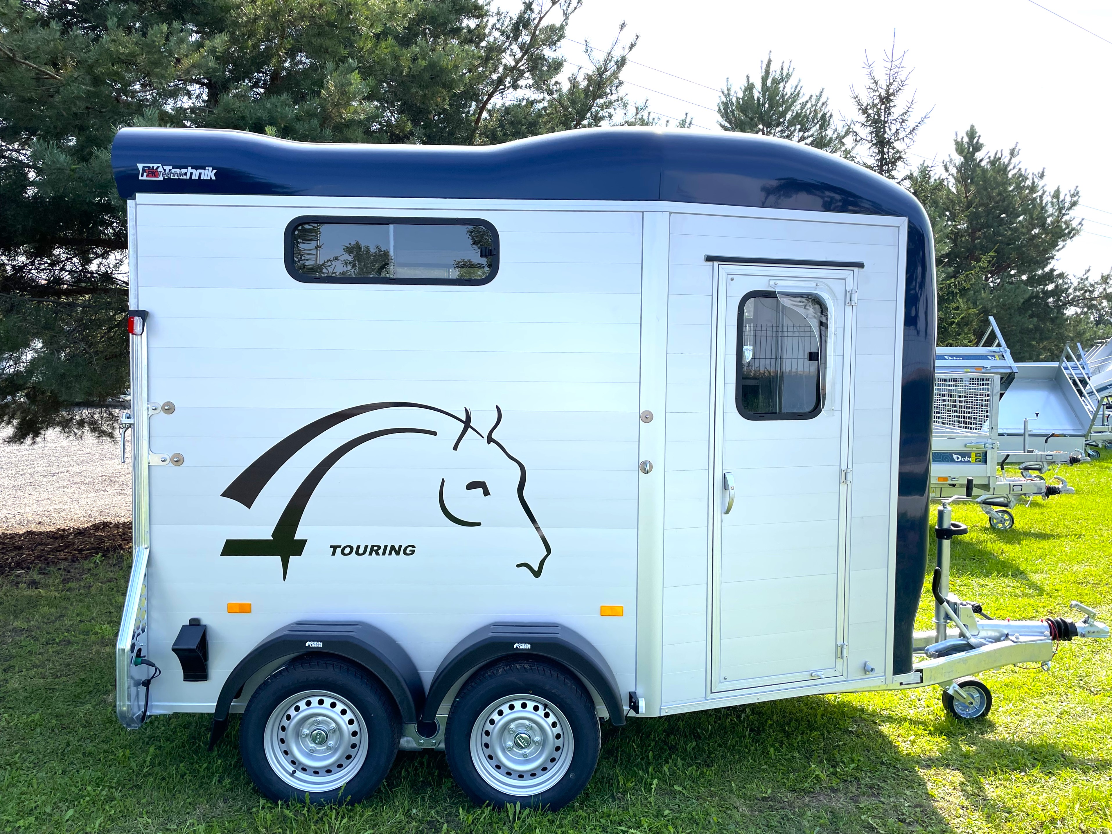 Přívěs na koně Cheval Liberte Touring Country modrý 2